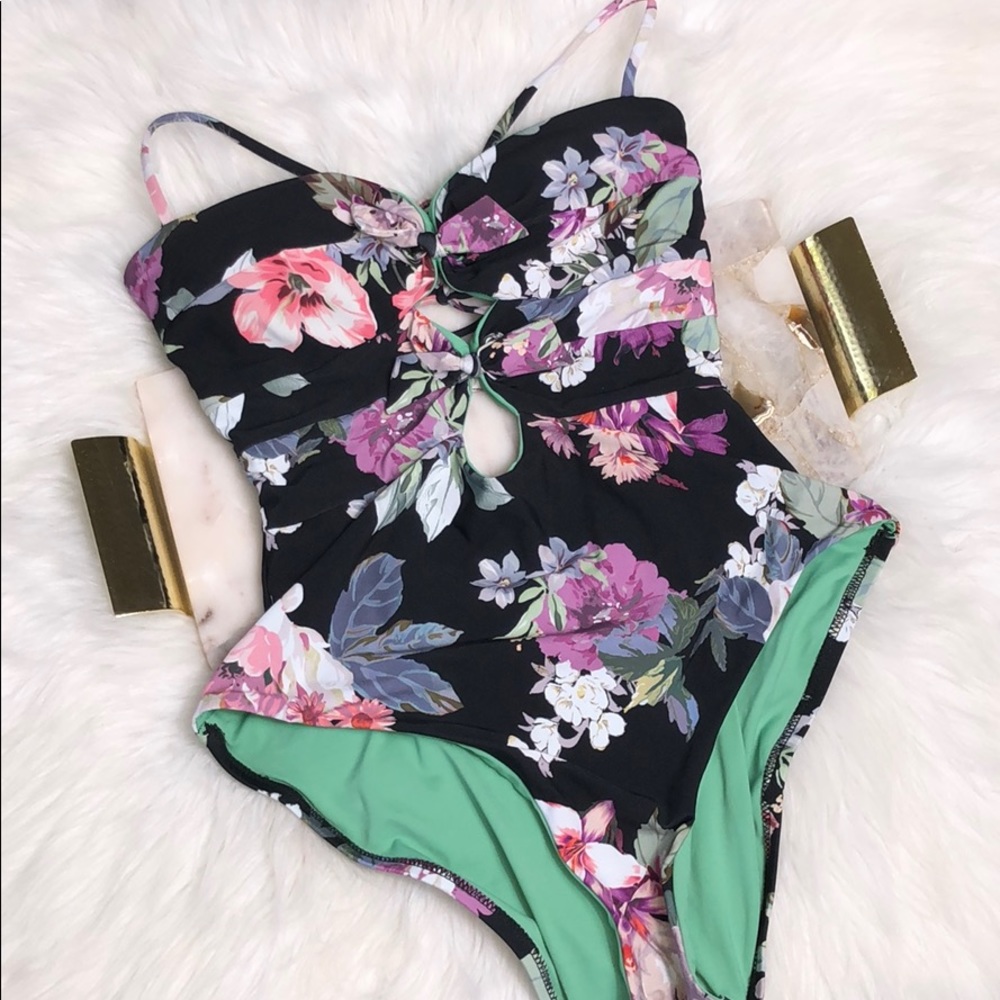 BECCA REVERSIBLE ONE PIECE SWIMSUIT